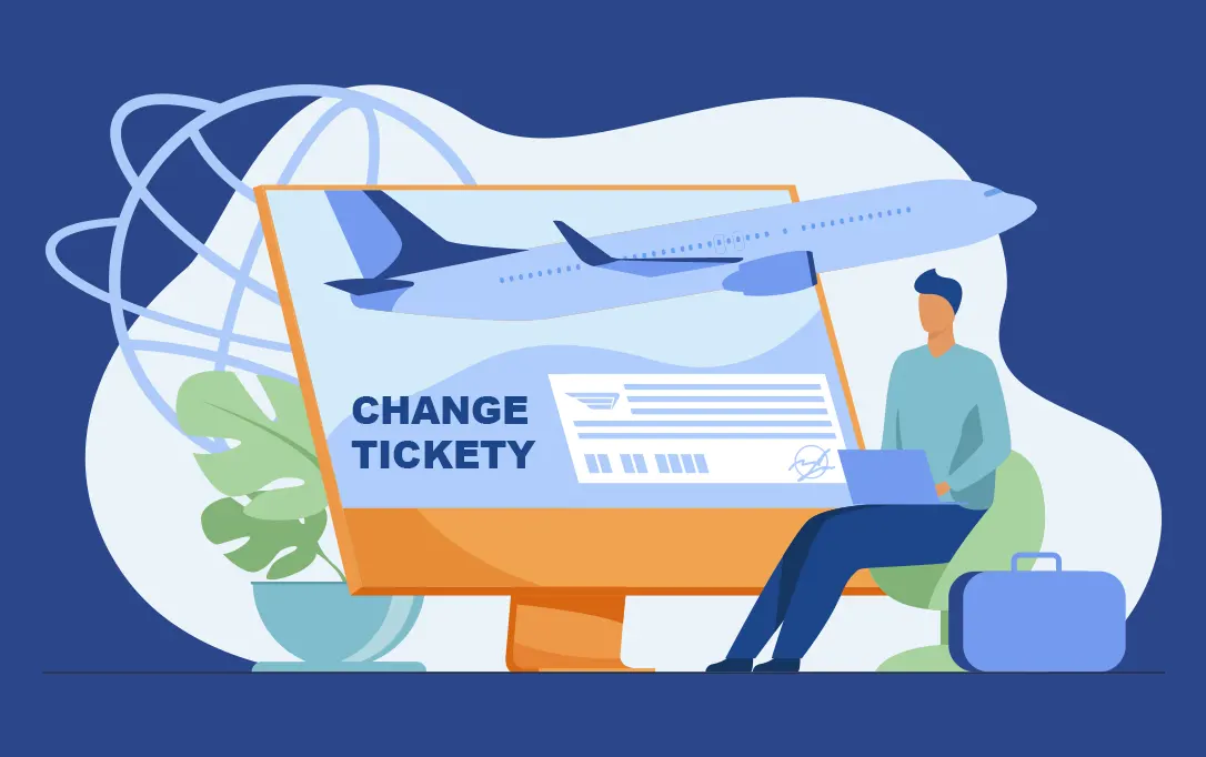 How to change flight ticket on Alaska Airlines