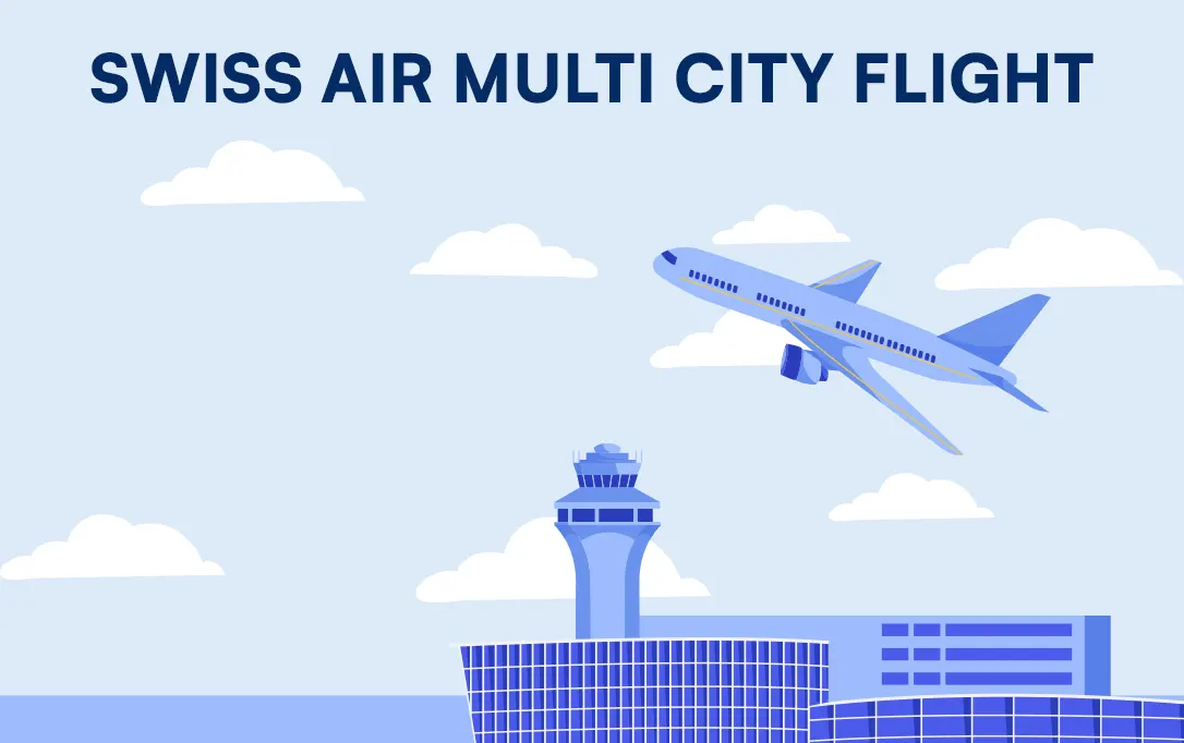 How to easily book multi-city flights on swiss air?